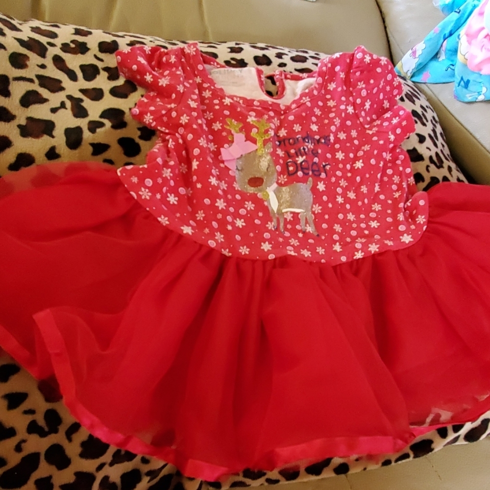 Red Christmas dress